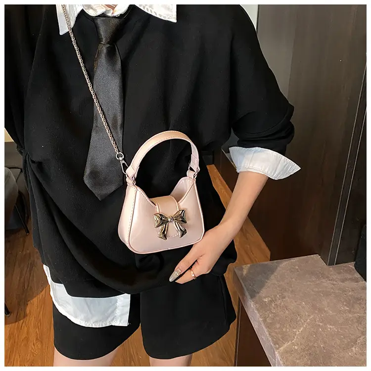 Red Mini Bow Shoulder Crossbody Bag 2024 — feature 17