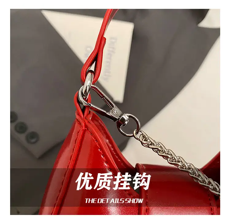 Red Mini Bow Shoulder Crossbody Bag 2024 — feature 5