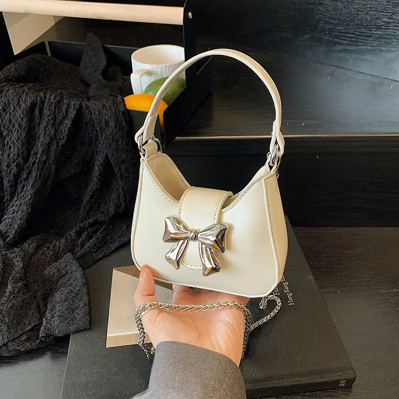 Red Mini Bow Shoulder Crossbody Bag 2024