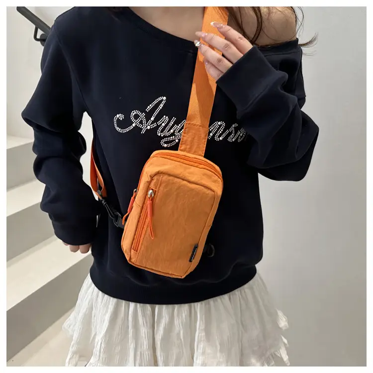 Orange Crossbody Bag for Men Women 2025 Street Fashion — feature 16