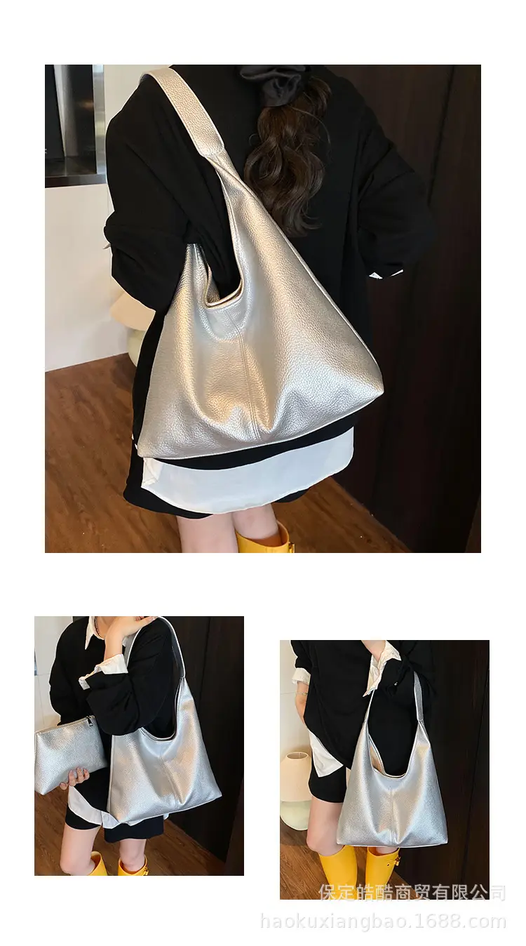 Cream Large Capacity Women's Shoulder Bag 2025 — feature 12