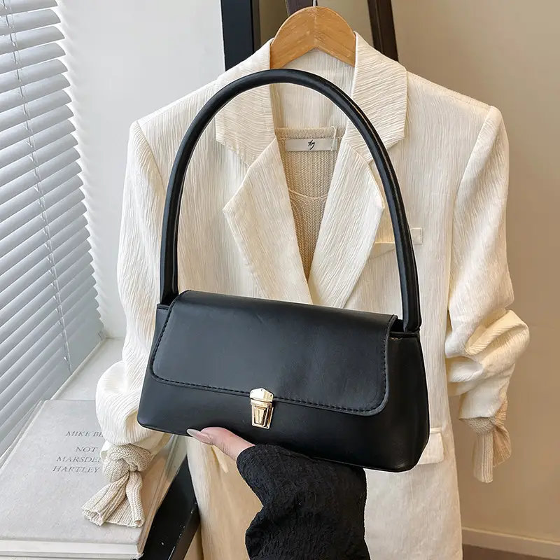 Women's Red Leather Shoulder Bag 2025 New Arrival - Image 7