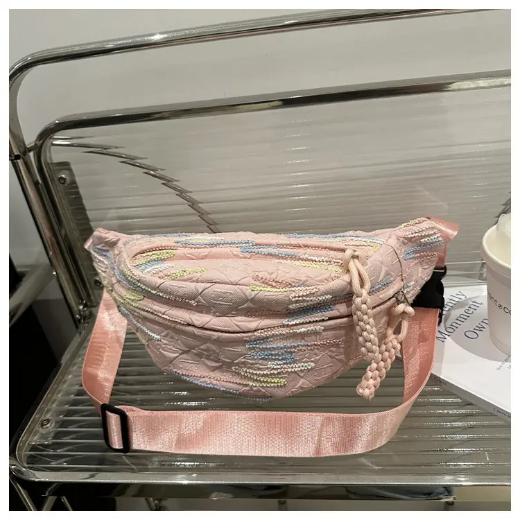 2026 Korean Style Women's Chest Bag with Embroidered Design — feature 16