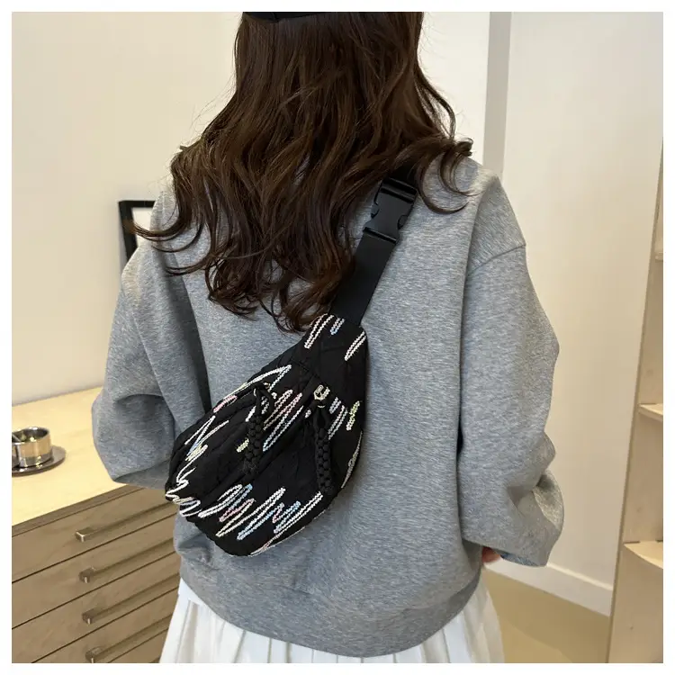 2026 Korean Style Women's Chest Bag with Embroidered Design — feature 19
