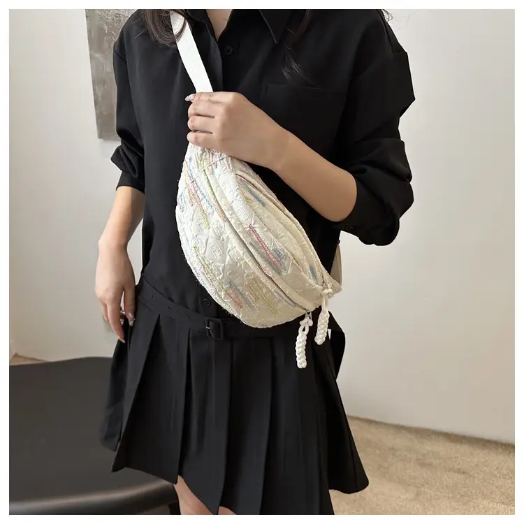 2026 Korean Style Women's Chest Bag with Embroidered Design — feature 5