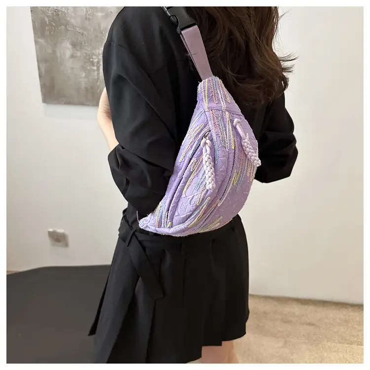 2026 Korean Style Women's Chest Bag with Embroidered Design — feature 8