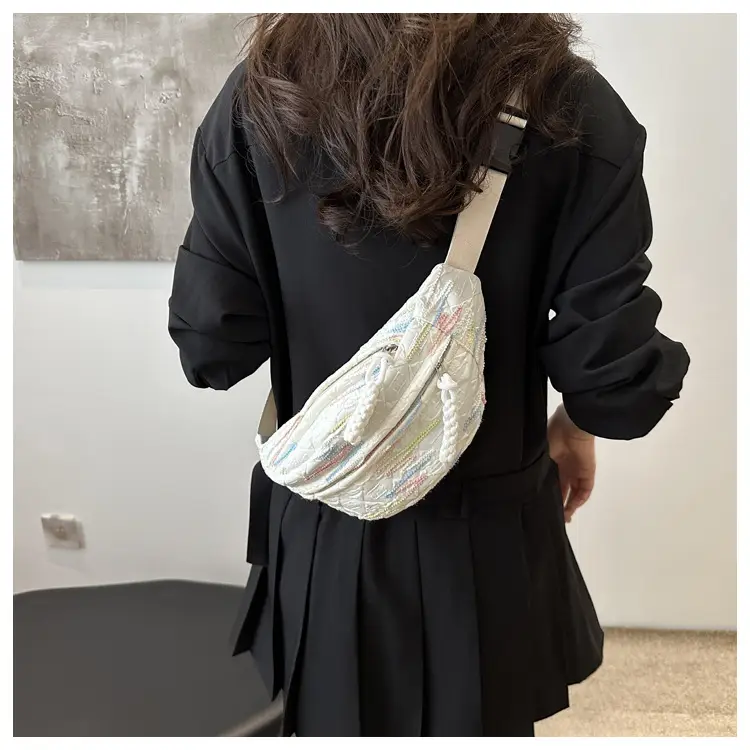 2026 Korean Style Women's Chest Bag with Embroidered Design — feature 9