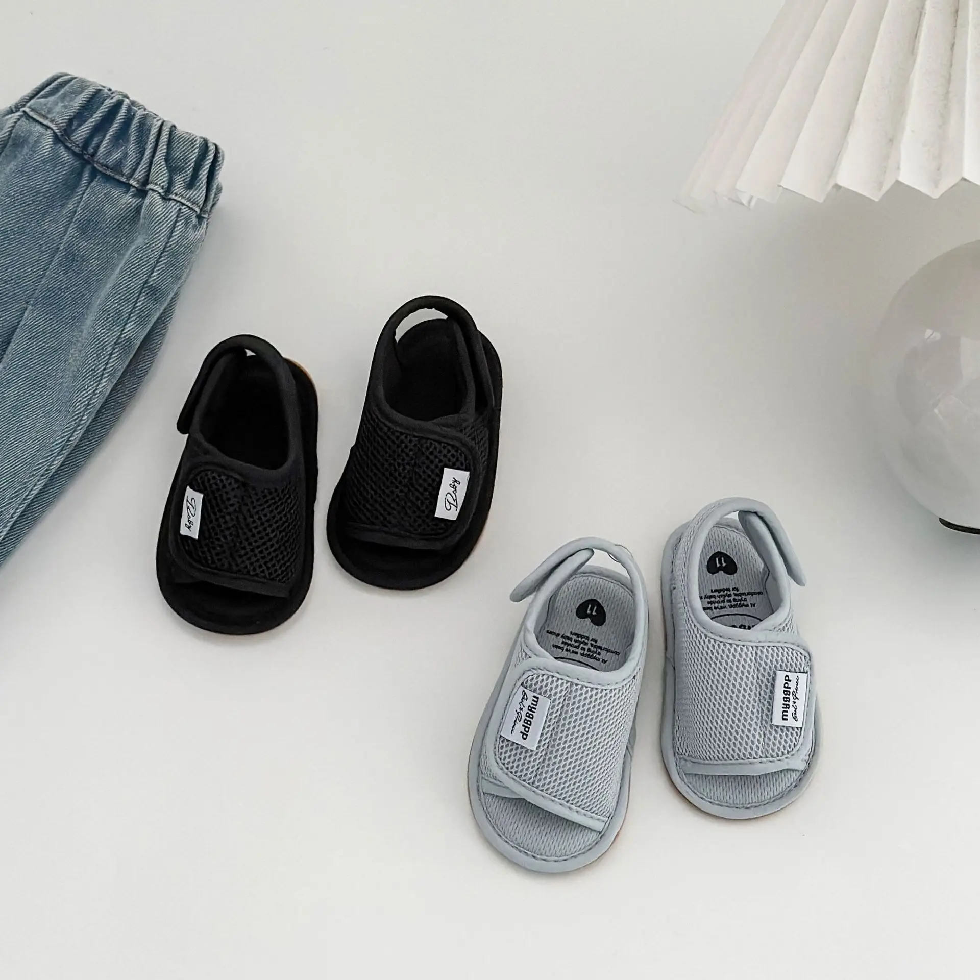 Baby Sandals Spring Summer 0-1 Yrs Non-Falling Breathable