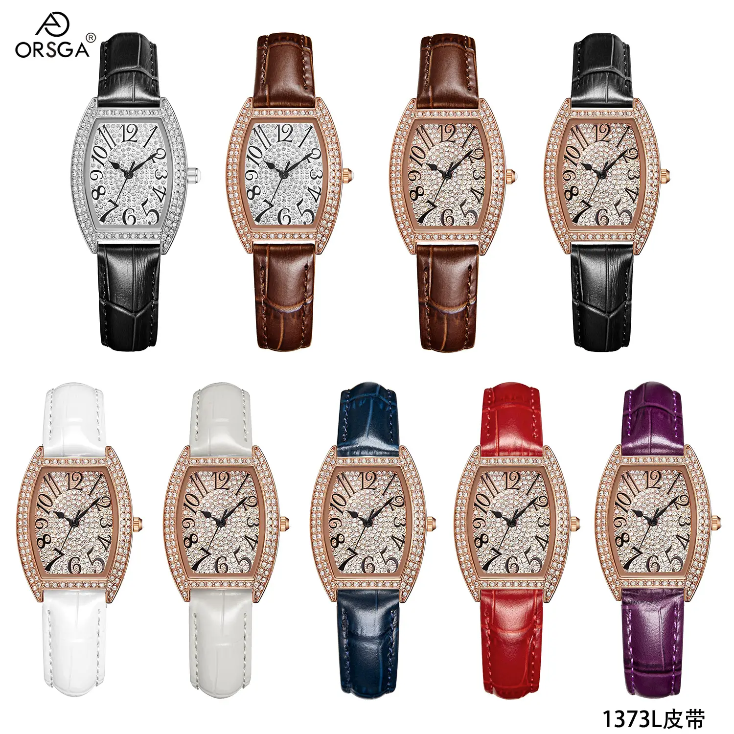 Orsga Women's Diamond Watch Silver Bracelet Light Crystal — feature 13