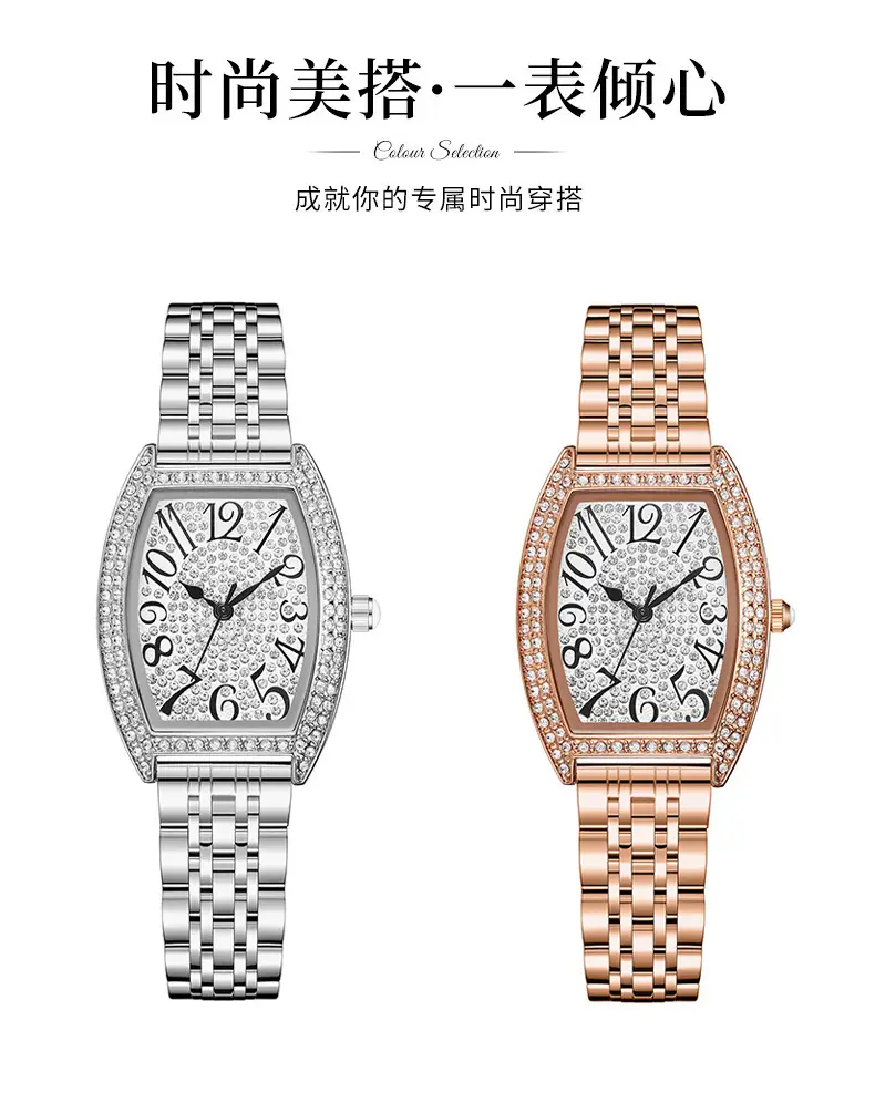 Orsga Women's Diamond Watch Silver Bracelet Light Crystal — feature 9