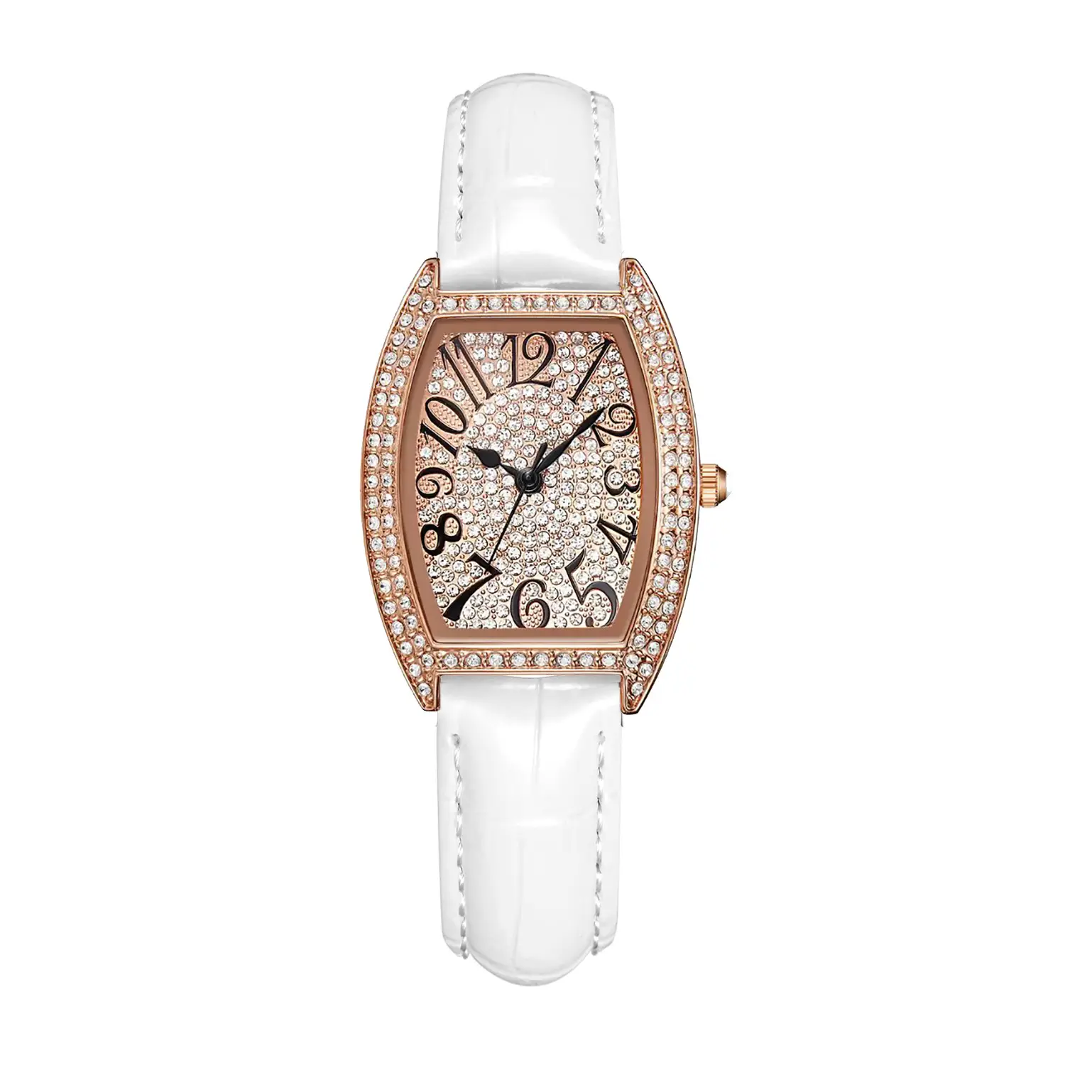 Orsga Women's Diamond Watch Silver Bracelet Light Crystal - Image 10