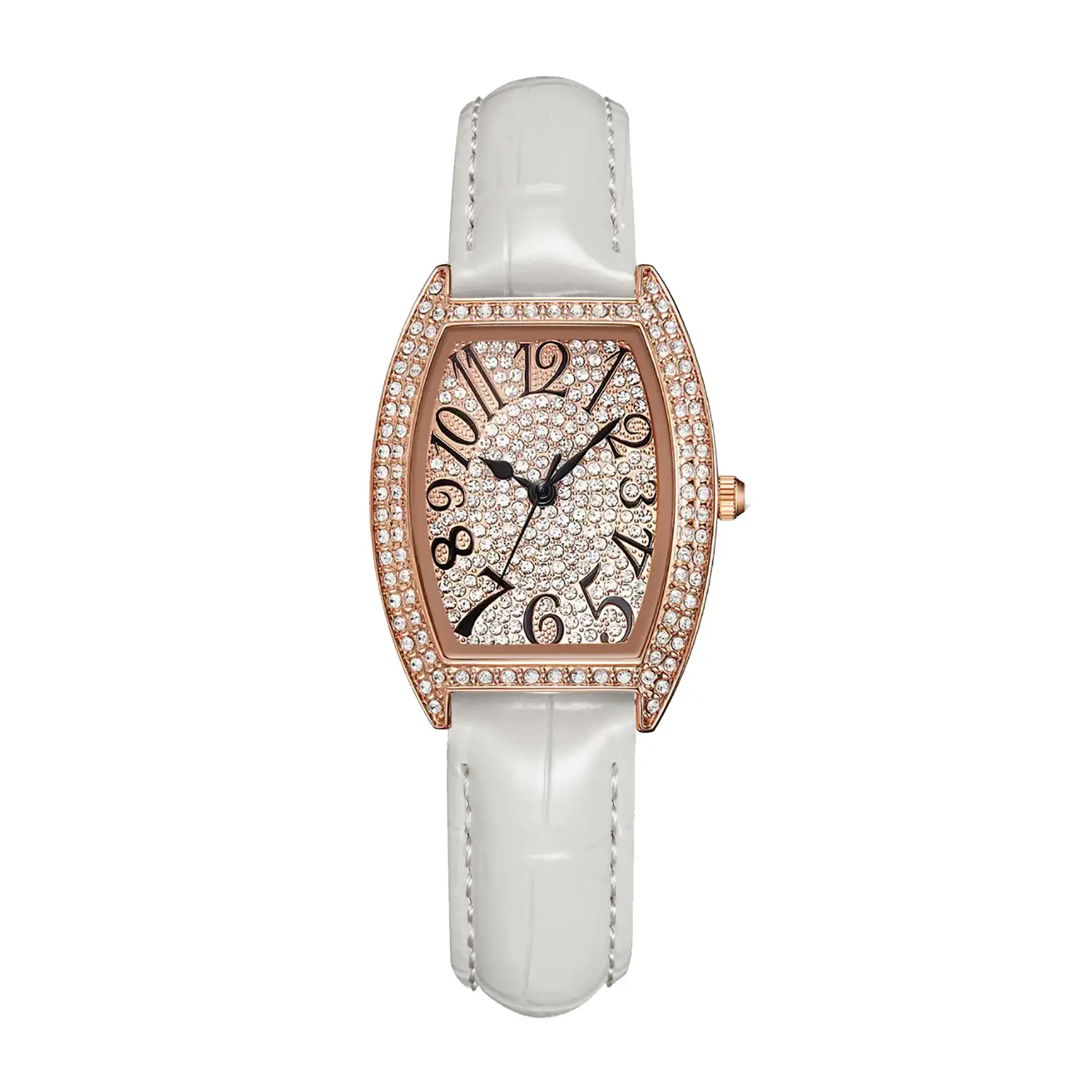 Orsga Women's Diamond Watch Silver Bracelet Light Crystal - Image 11
