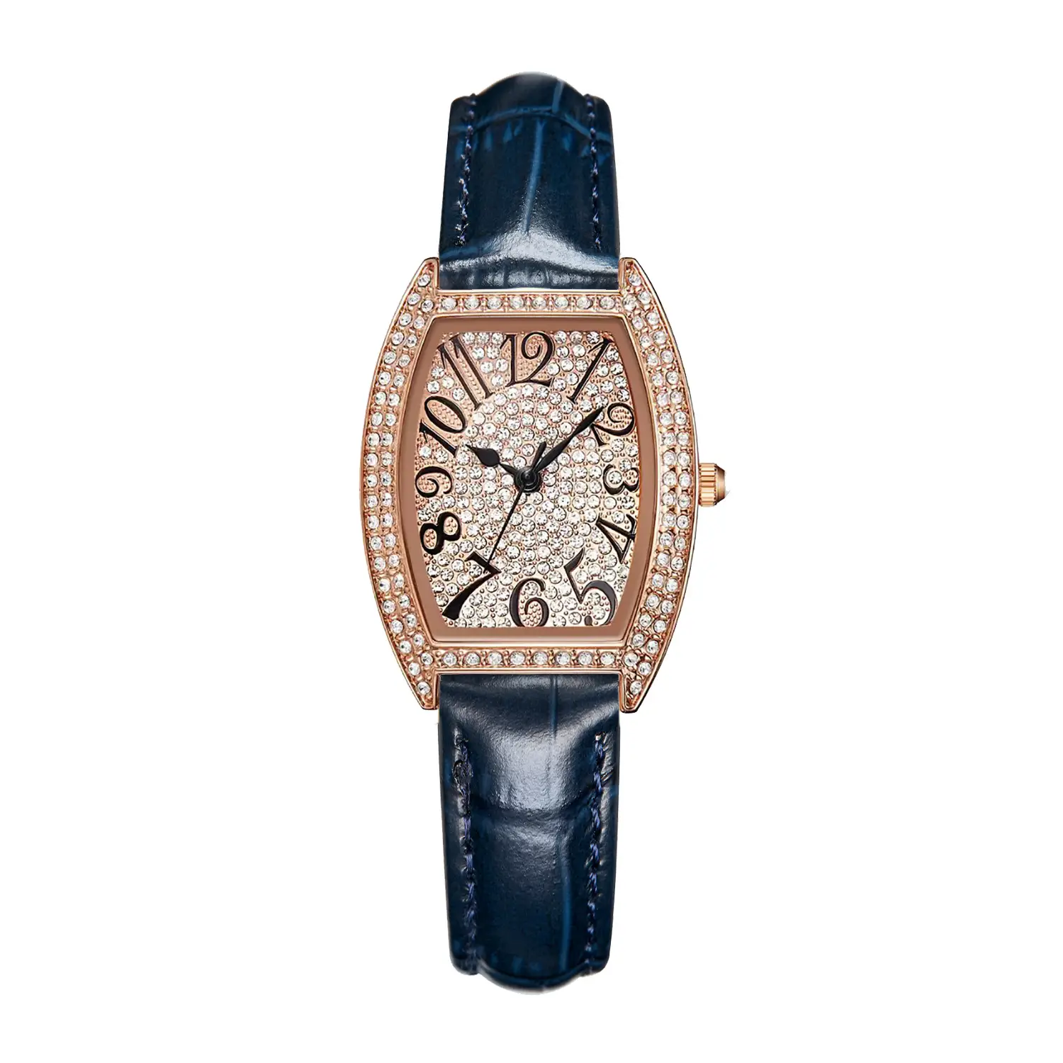 Orsga Women's Diamond Watch Silver Bracelet Light Crystal - Image 12