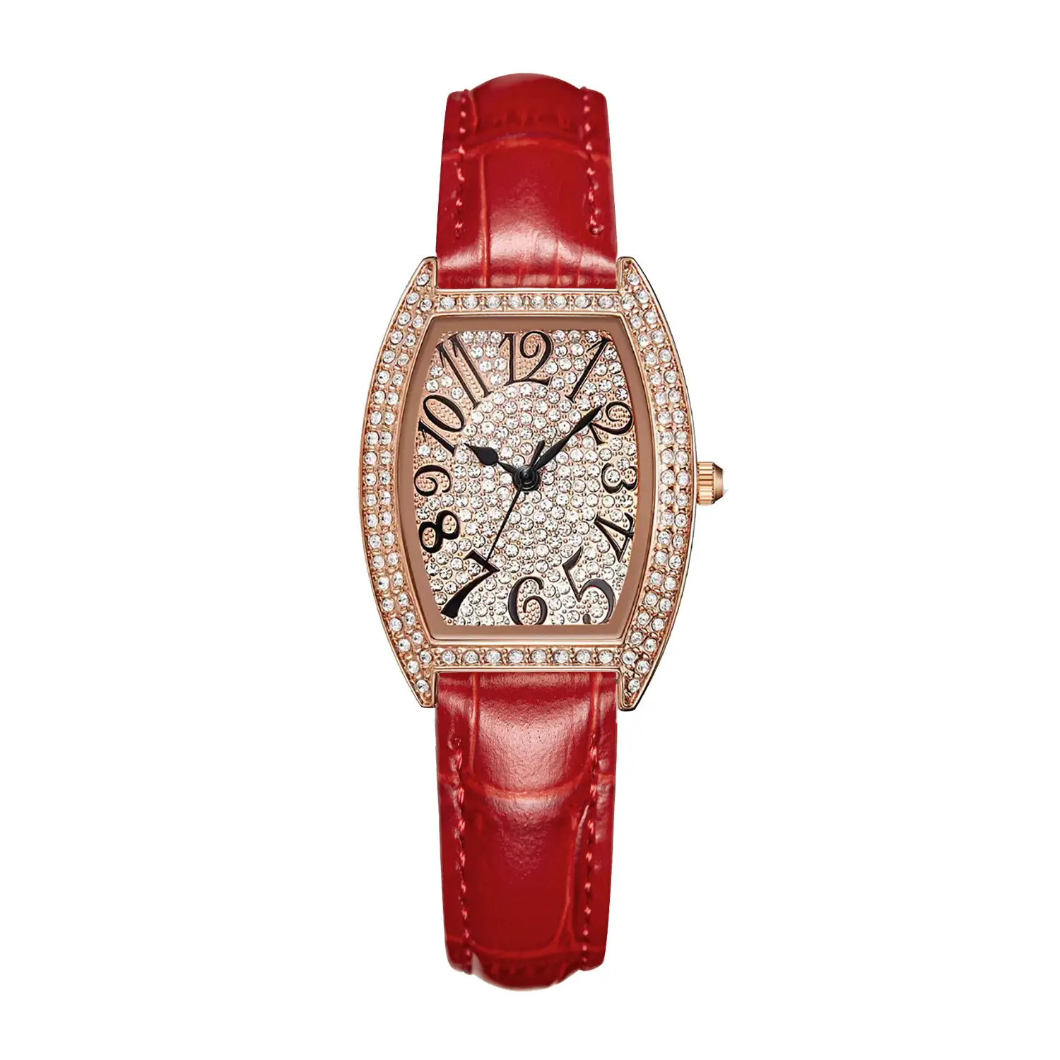Orsga Women's Diamond Watch Silver Bracelet Light Crystal - Image 13