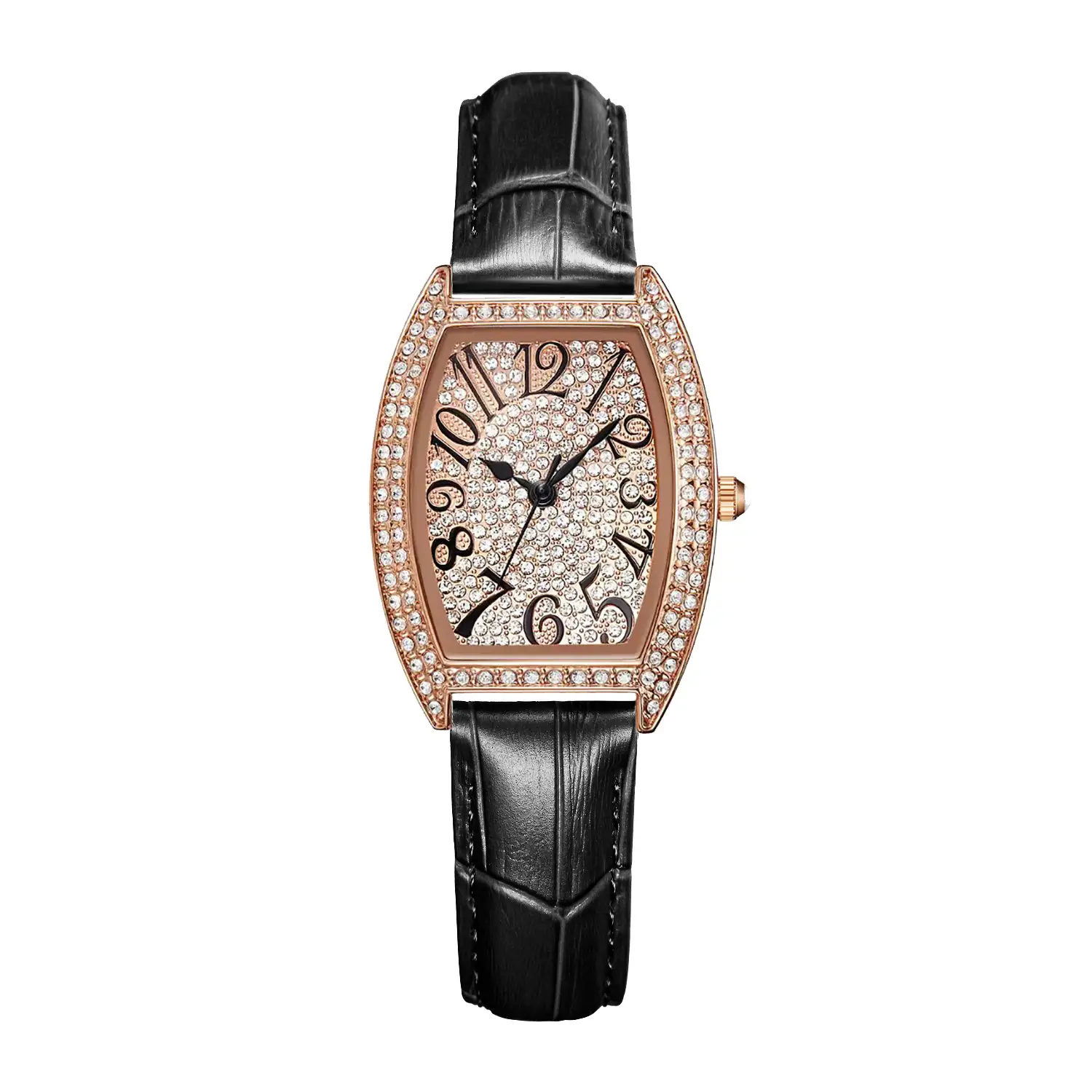 Orsga Women's Diamond Watch Silver Bracelet Light Crystal - Image 9