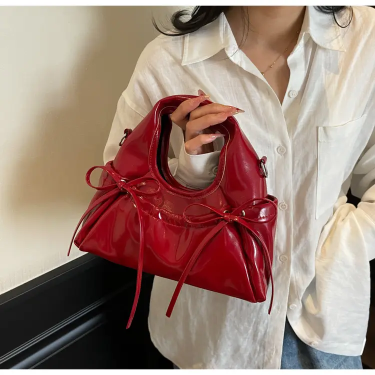 Pink Pleated Bow Handbag for Women 2025 — feature 20