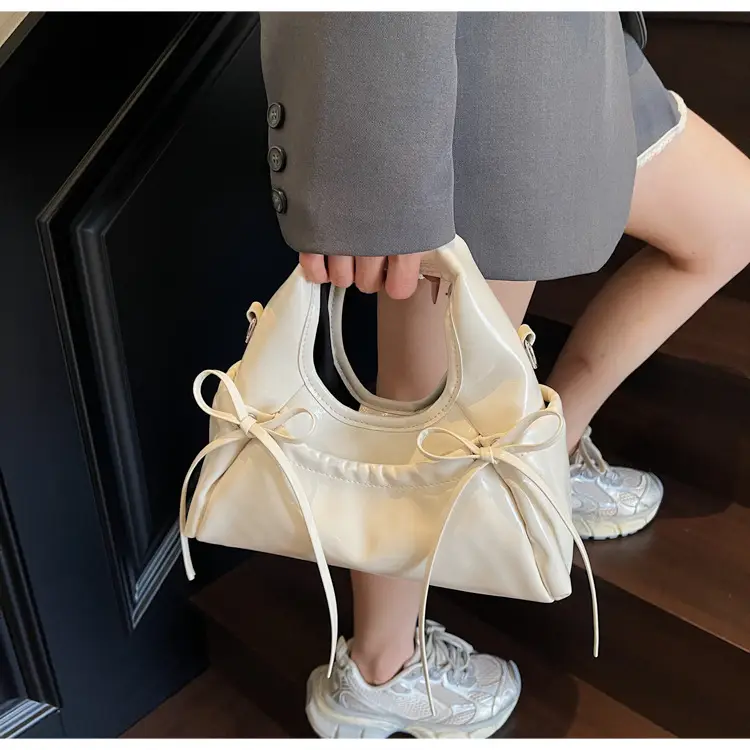 Pink Pleated Bow Handbag for Women 2025 — feature 24