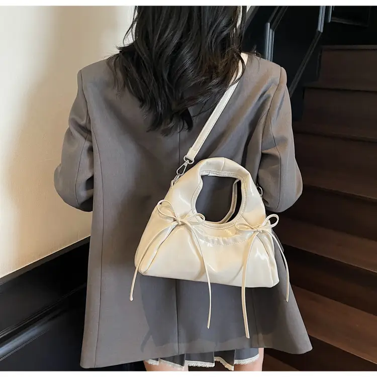 Pink Pleated Bow Handbag for Women 2025 — feature 25