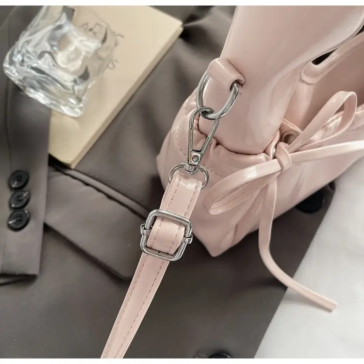 Pink Pleated Bow Handbag for Women 2025 — feature 31