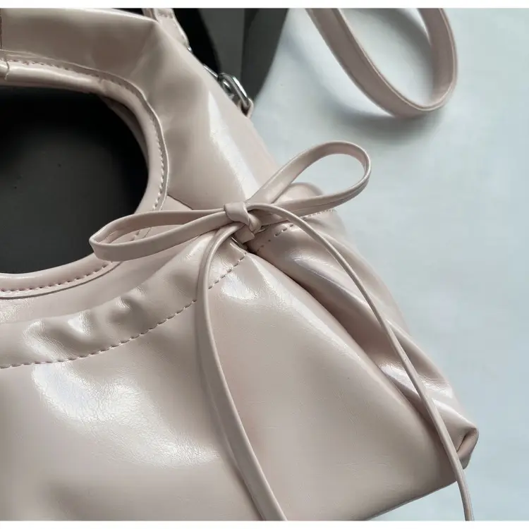 Pink Pleated Bow Handbag for Women 2025 — feature 35