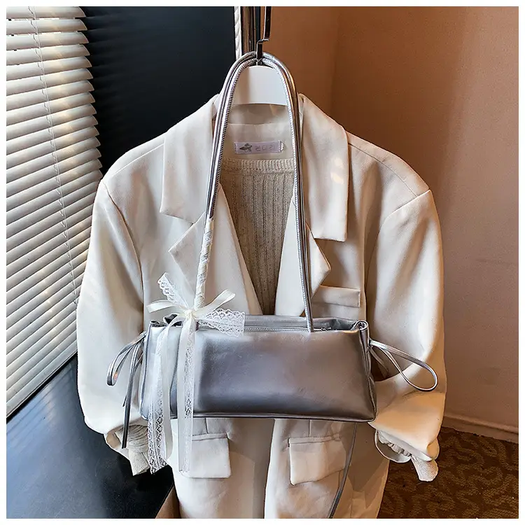 Silver Glitter Shoulder Bag for Women 2026 — feature 33