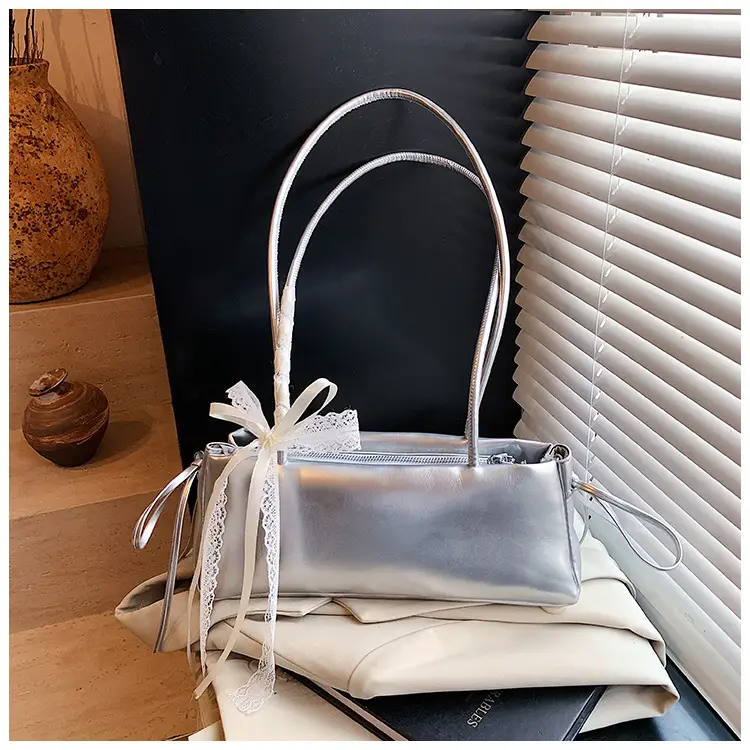 Silver Glitter Shoulder Bag for Women 2026 — feature 39