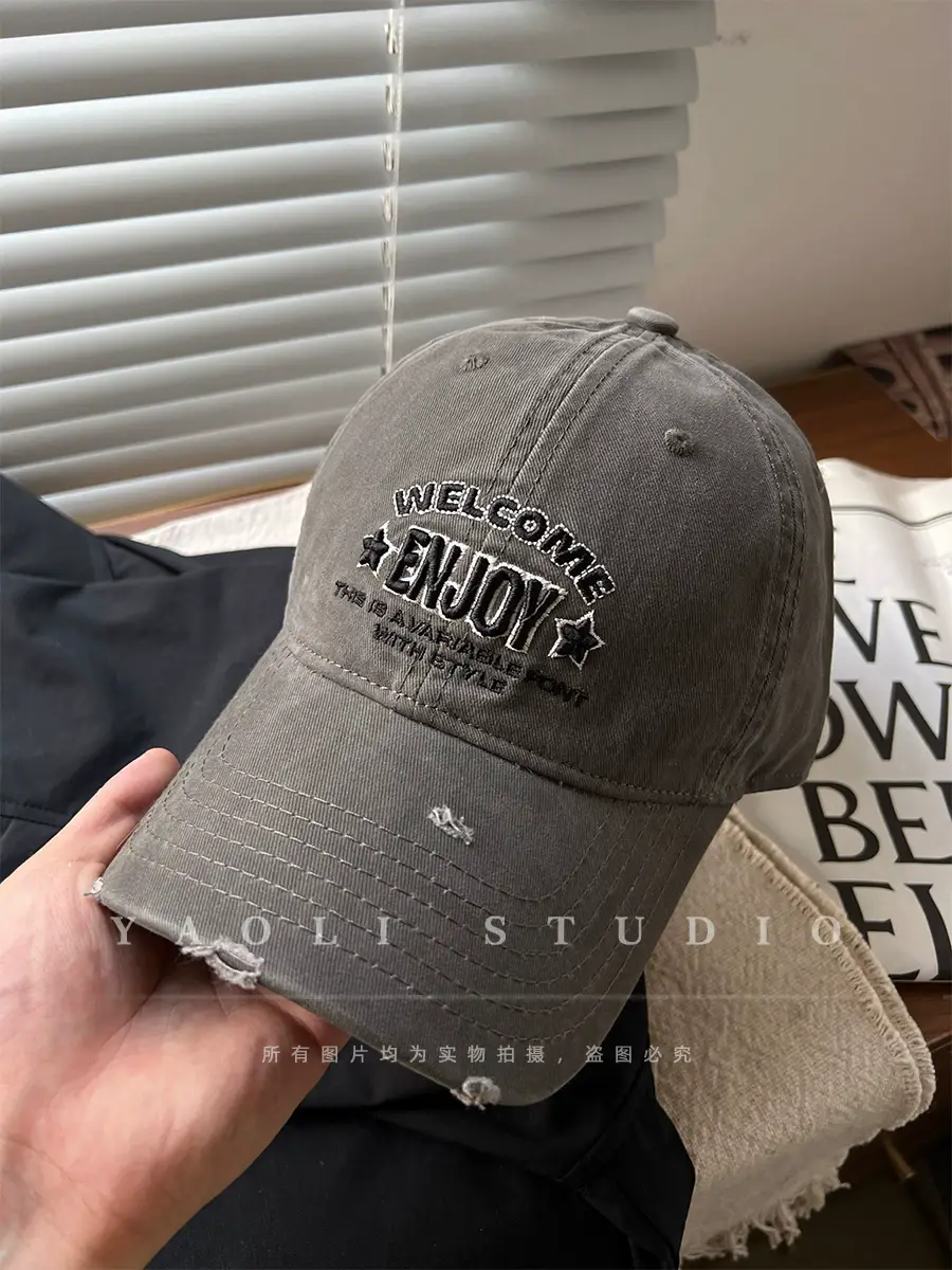 Women Face-Slimming Sunshade Cap with Embroidered Design — feature 26