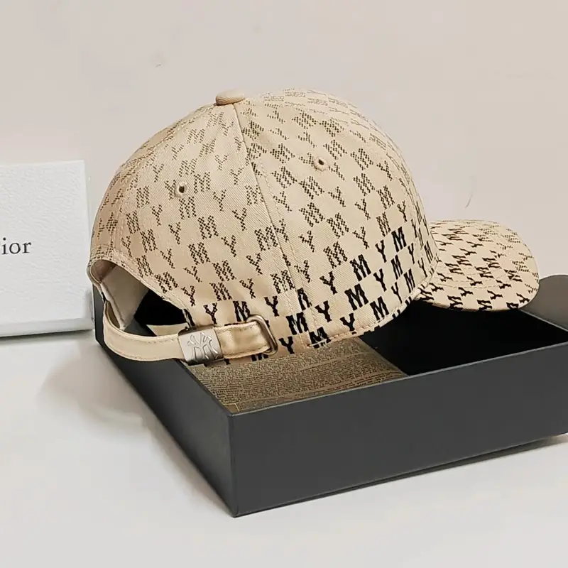 Women's New Baseball Cap Hot Selling Spring Summer Fashion Wide Bristle Face Slimming Small Letter Sports Versatile Embroidered Duckbill Cap for Men — feature 3