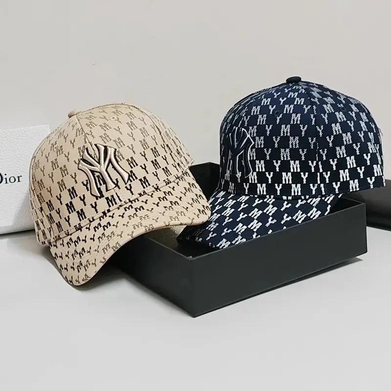 Women's New Baseball Cap Hot Selling Spring Summer Fashion Wide Bristle Face Slimming Small Letter Sports Versatile Embroidered Duckbill Cap for Men — feature 4