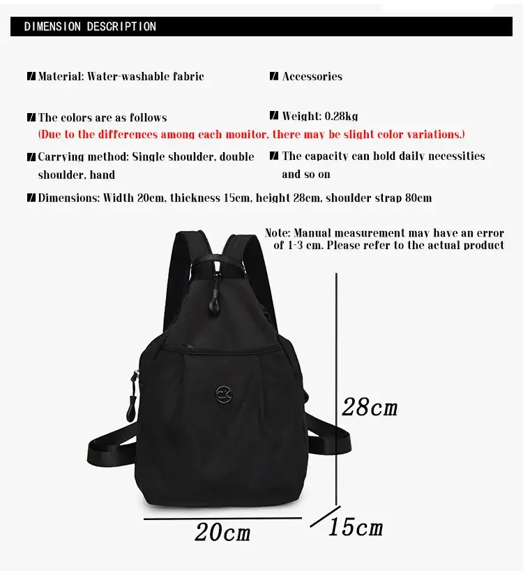 Women's Red Travel Backpack 2025 Lightweight Commuter Crossbody — feature 1