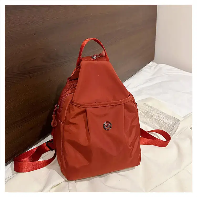 Women's Red Travel Backpack 2025 Lightweight Commuter Crossbody — feature 23