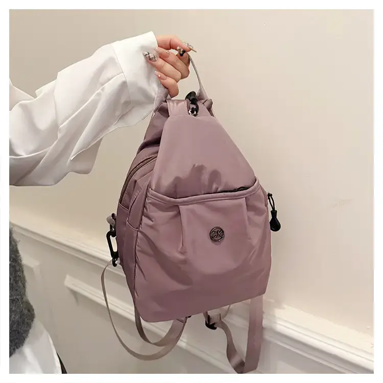 Women's Red Travel Backpack 2025 Lightweight Commuter Crossbody — feature 29