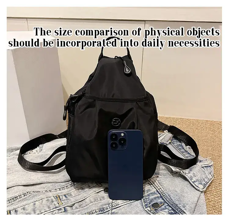 Women's Red Travel Backpack 2025 Lightweight Commuter Crossbody — feature 6