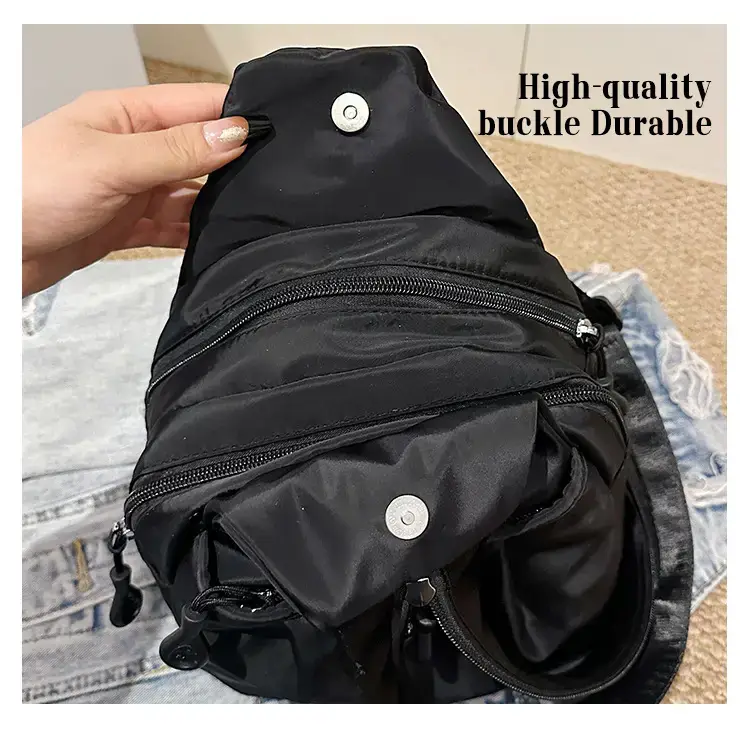 Women's Red Travel Backpack 2025 Lightweight Commuter Crossbody — feature 8