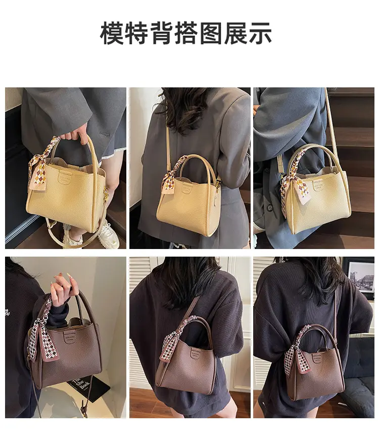 Women's Crossbody Bag Beige Lace Shoulder Crossbody Commuter Bag — feature 11