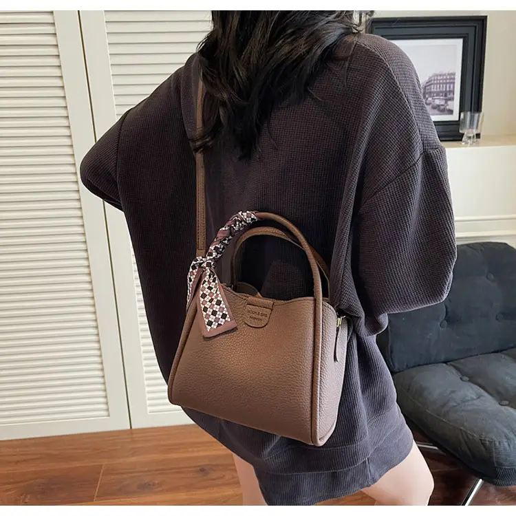 Women's Crossbody Bag Beige Lace Shoulder Crossbody Commuter Bag — feature 24