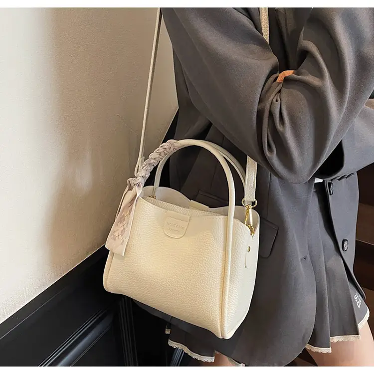 Women's Crossbody Bag Beige Lace Shoulder Crossbody Commuter Bag — feature 25