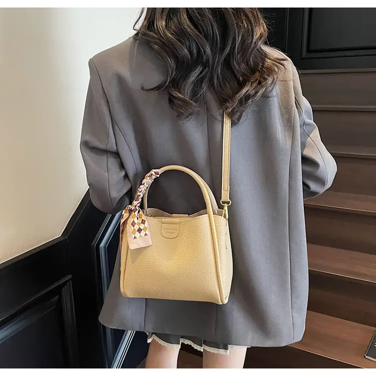 Women's Crossbody Bag Beige Lace Shoulder Crossbody Commuter Bag — feature 27