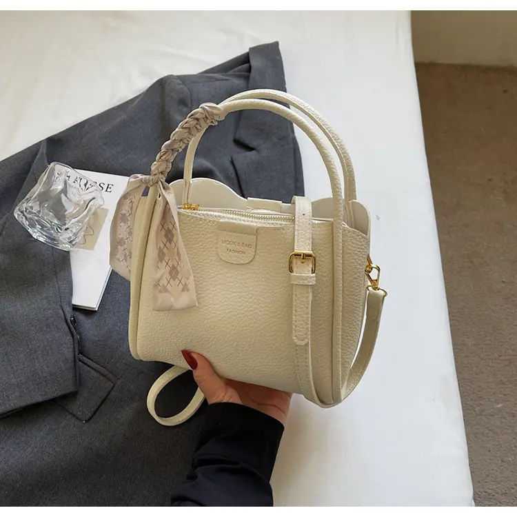 Women's Crossbody Bag Beige Lace Shoulder Crossbody Commuter Bag — feature 31