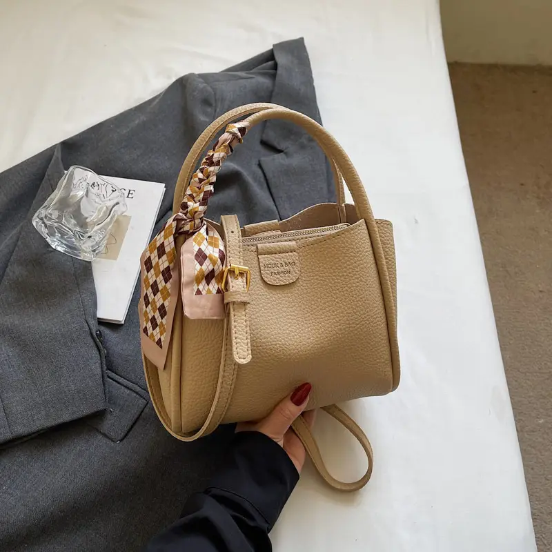 Women's Crossbody Bag Beige Lace Shoulder Crossbody Commuter Bag