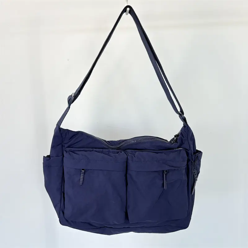New Casual Shoulder Bag for Men Women Large Capacity Nylon - Image 3