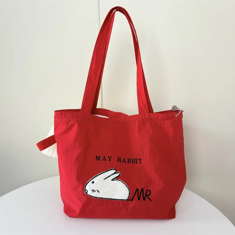 Red Cartoon Shoulder Bags for Students & Travel — feature 5
