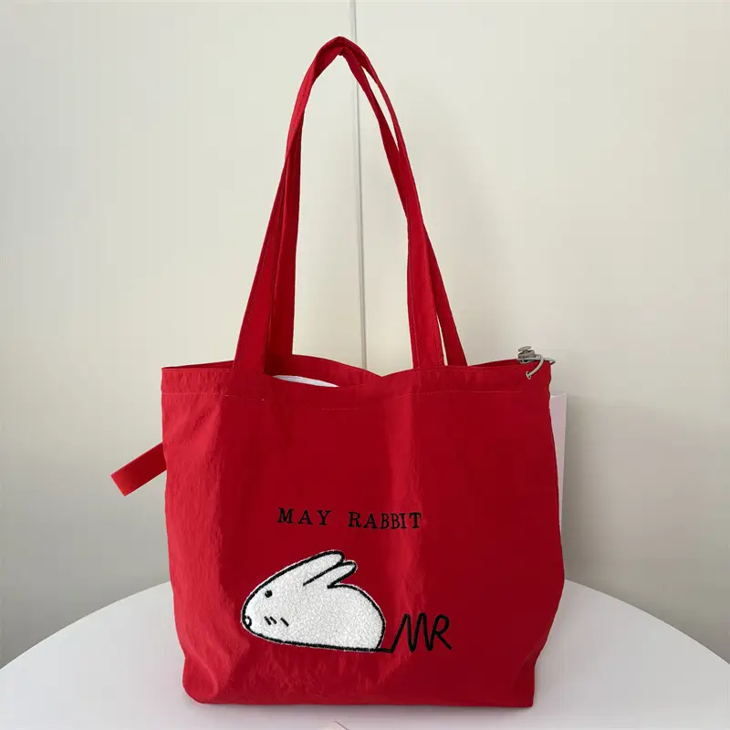 Red Cartoon Shoulder Bags for Students & Travel - Image 2