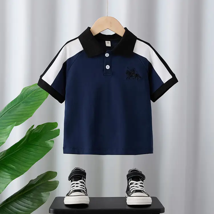 Boys Green Polo Shirt Short Sleeve 2025 - Image 6