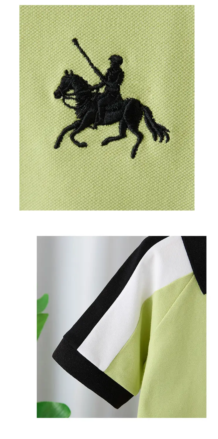 Boys Green Polo Shirt Short Sleeve 2025 — feature 14