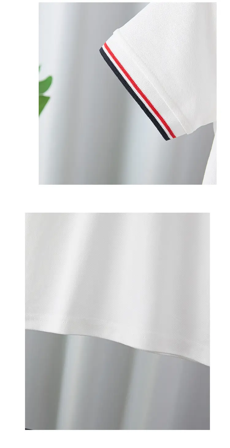 White Polo Shirt for Boys Girls School Uniform — feature 16
