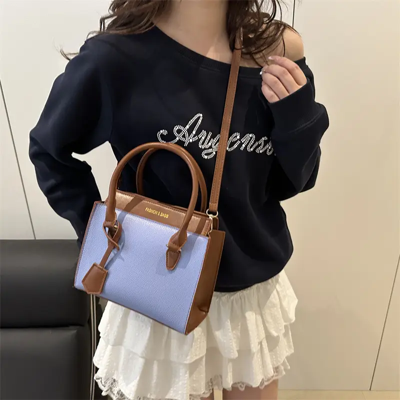 Retro Crossbody Bag White Brown 2025 Women - Image 8