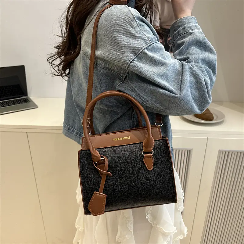 Retro Crossbody Bag White Brown 2025 Women - Image 9