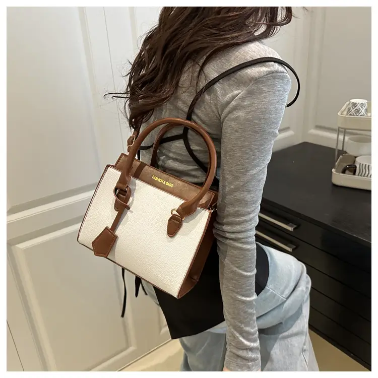 Retro Crossbody Bag White Brown 2025 Women — feature 17