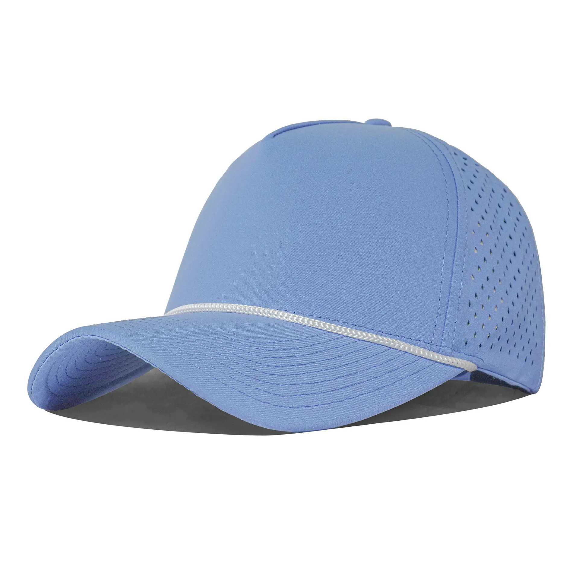 Pink Beaded Baseball Cap with Breathable Design - Image 12